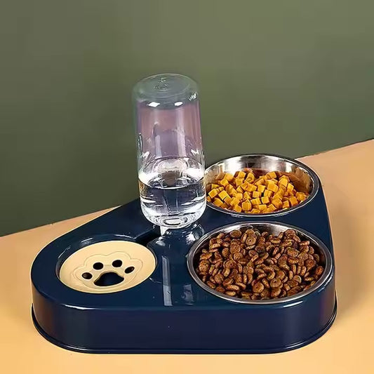 Comfortable Breathable Double Pet Bowl - مريحة تنفس مزدوجة السلطانية الحيوانات الأليفة