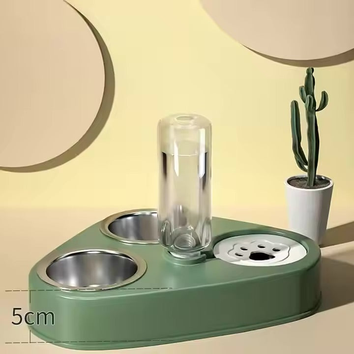 Comfortable Breathable Double Pet Bowl - مريحة تنفس مزدوجة السلطانية الحيوانات الأليفة