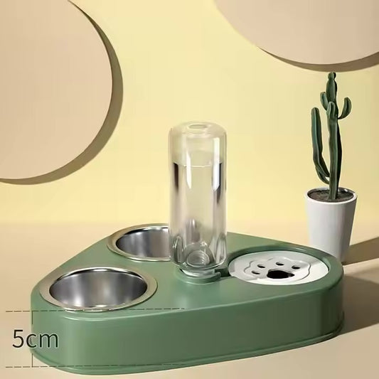 Comfortable Breathable Double Pet Bowl - مريحة تنفس مزدوجة السلطانية الحيوانات الأليفة