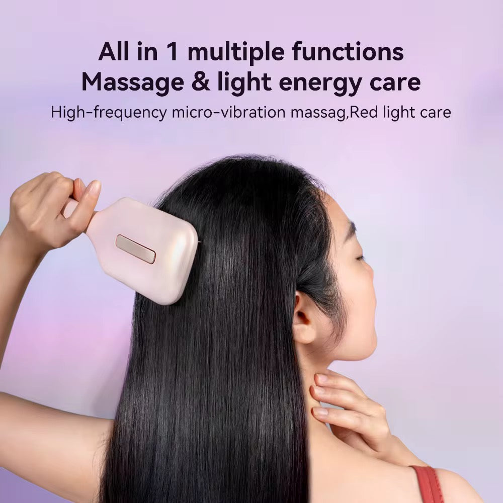 Kemei Electric Hair Loss Growth Brush Diffuser Electric Hair Loss Growth Brush Diffuser Massager Vibration Scalp