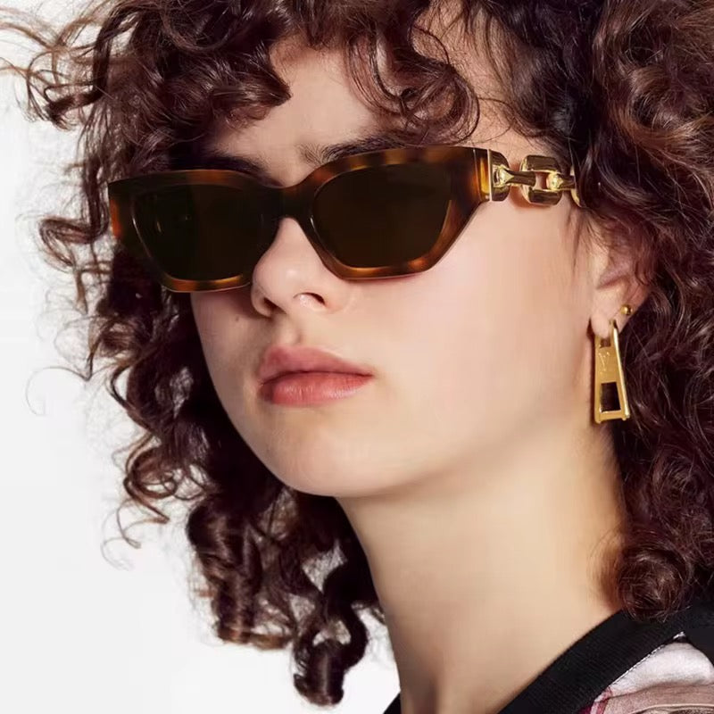 Elegant and luxurious women's sunglasses