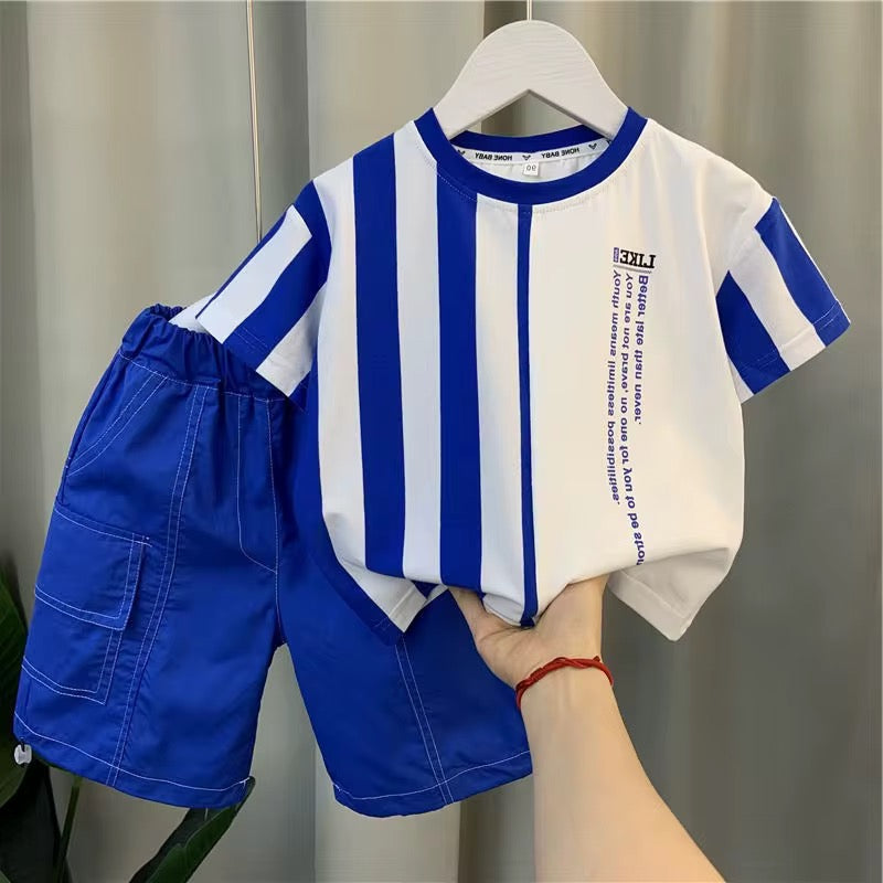 Boys' shorts, two-piece set