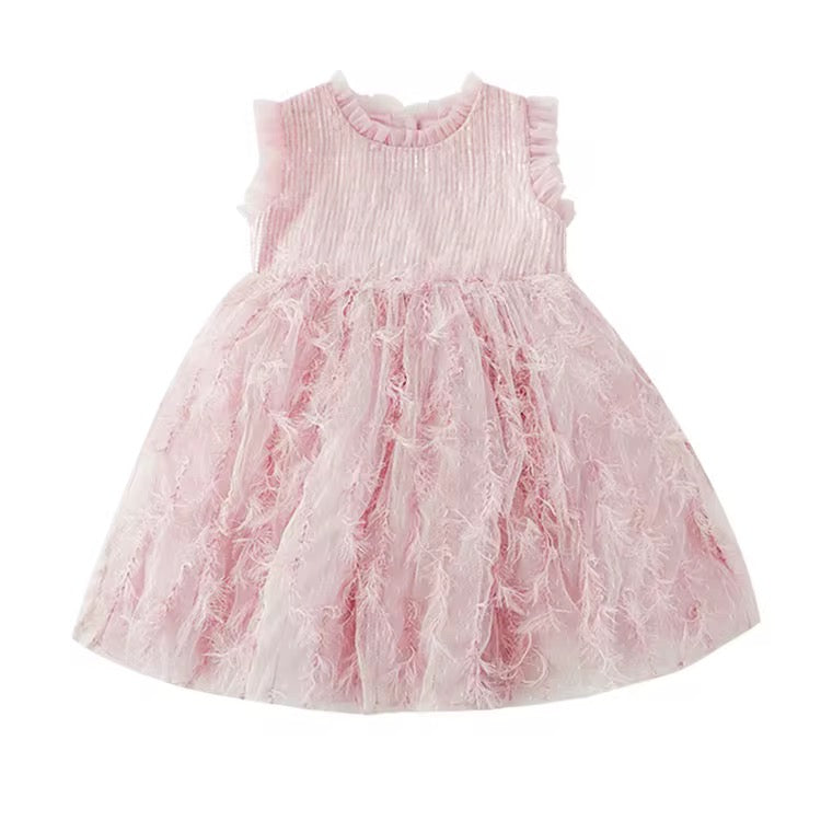 Girls' sleeveless dress