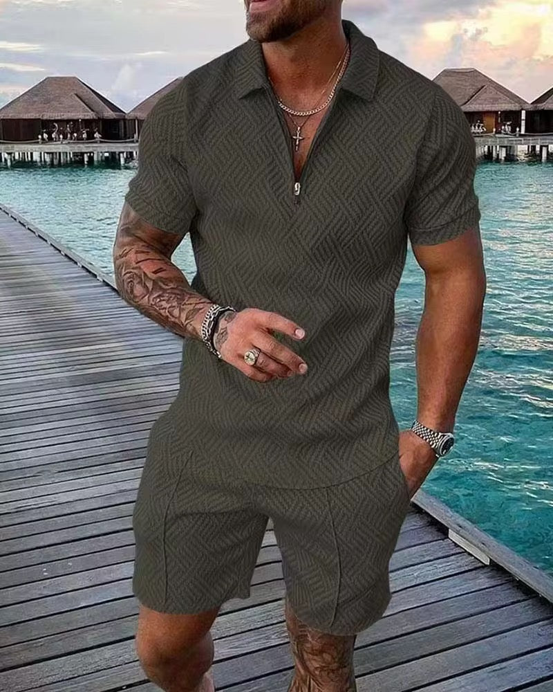 تيشيرت رجالي أطقم كاجوال