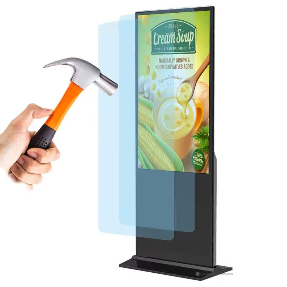 Digital signage equipment screen