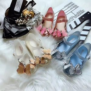 Melissa Mini Girls Sandal, High Quality Little Butterfly Summer Girls Sandal