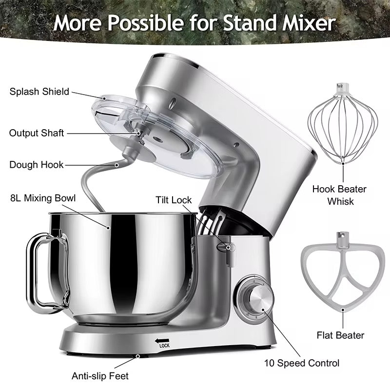 Multifunctional electric mixer