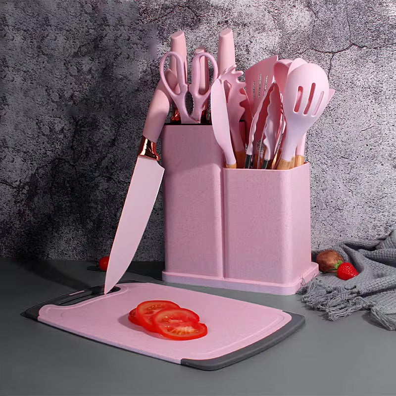 مجموعة اواني الطبخ من السيليكون - Silicone Cooking Utensil Set
