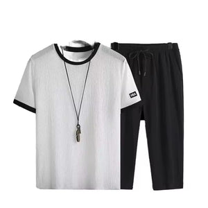 Men's Breathable T-Shirt Pants 