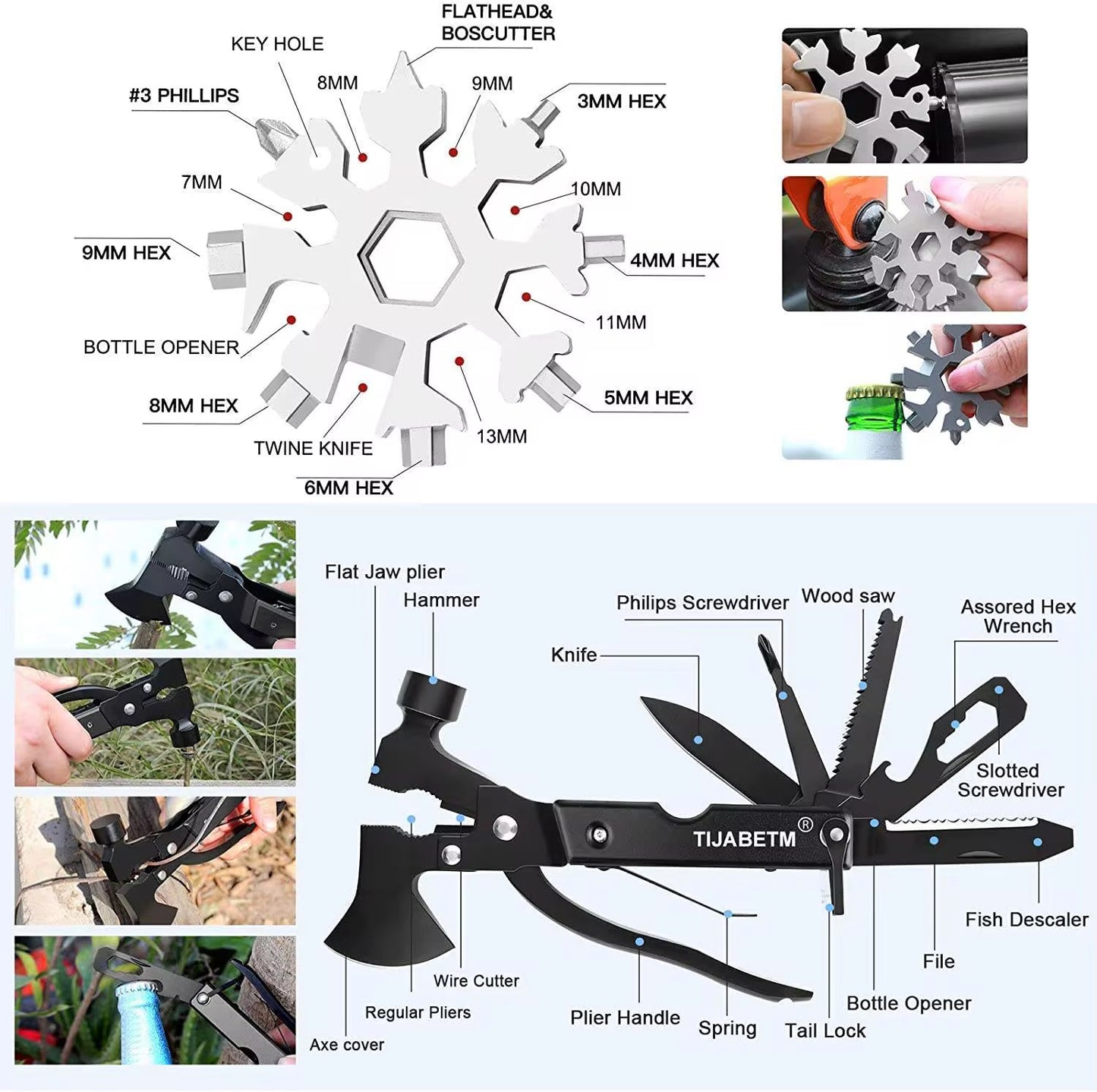 Outdoor Accessories Camping Emergency Kit