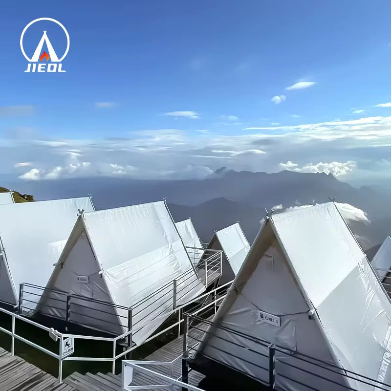 Luxury Eco-friendly Entry Camping Tent for Couples and Family for Safari Hotel Desert Camping Tent