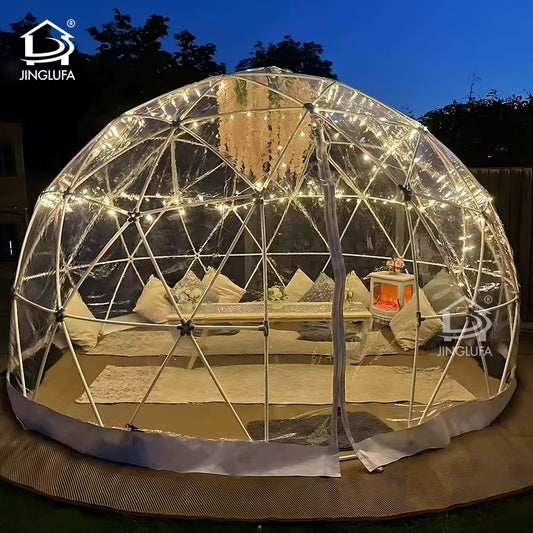 Luxury Outdoor Transparent PVC Waterproof Tent