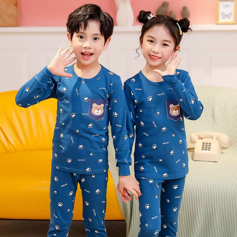 Children's cotton pajamas