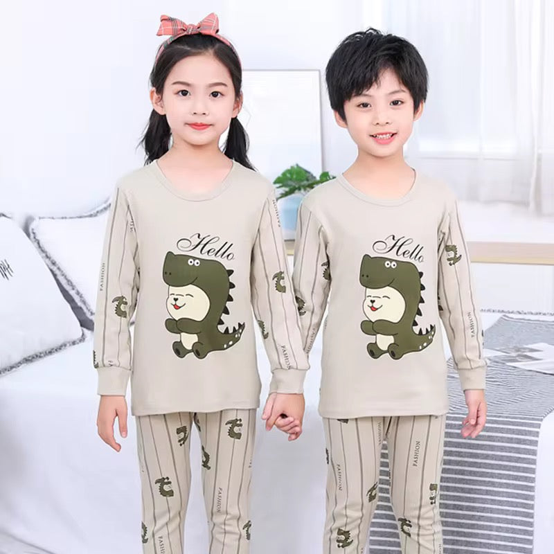 Children's cotton pajamas