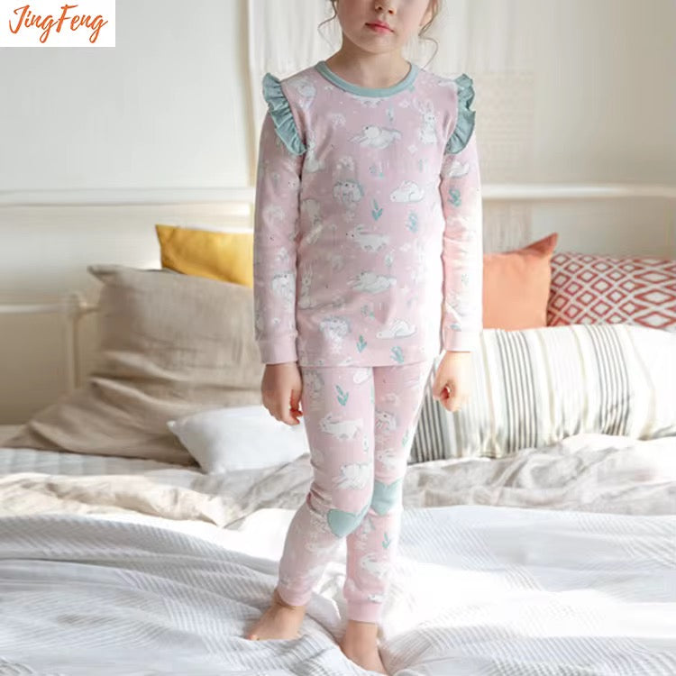 ملابس نوم قطنية للبنات - Girls' cotton sleepwear