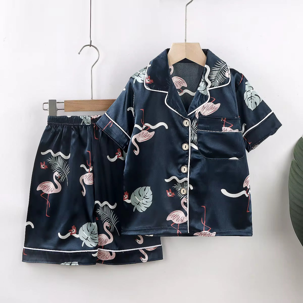 Boys' and girls' silk nightgowns