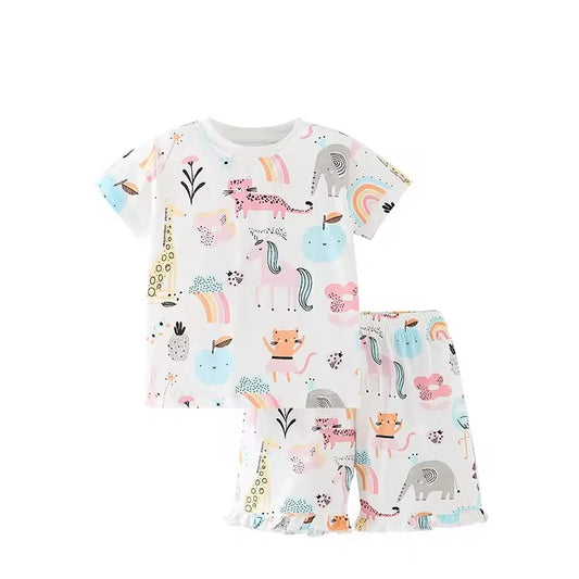 بيجامات اطفال مطبوعه شورت