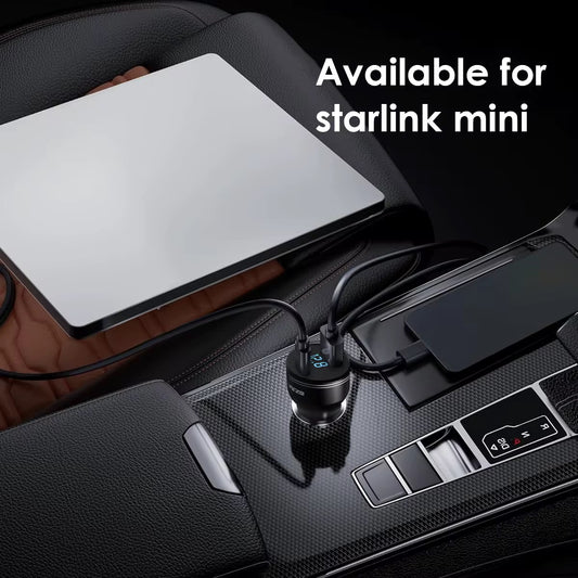 شاحن  وكابلات سياره ذكي ,