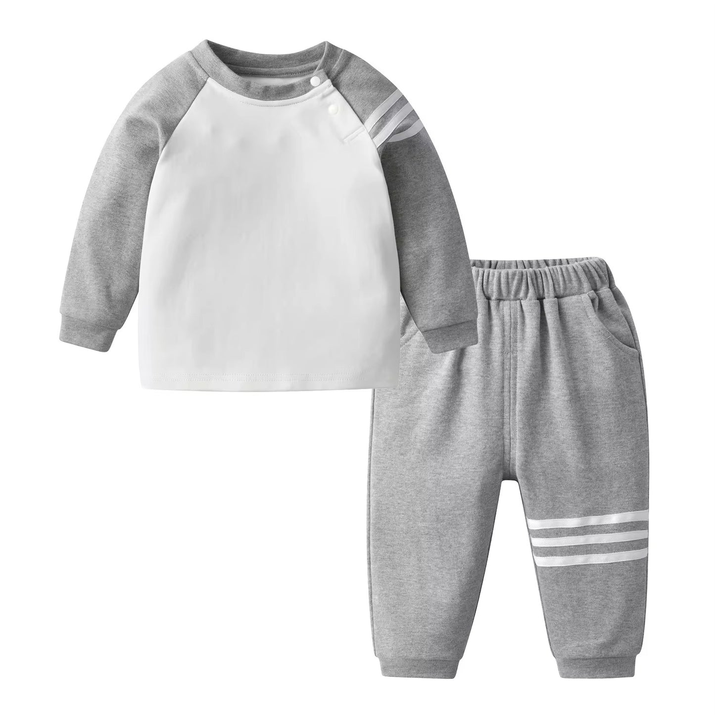 Boys' T-shirt, new spring and autumn suit, long-sleeved, thin