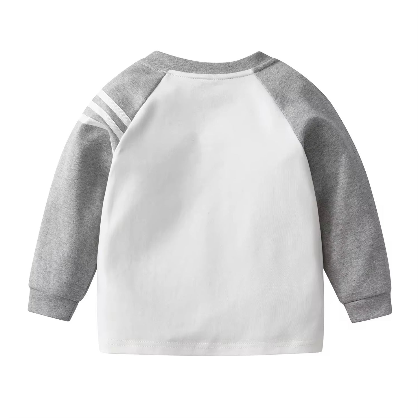 Boys' T-shirt, new spring and autumn suit, long-sleeved, thin