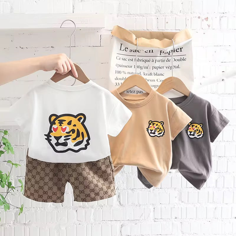 Boys' Shorts, Short-Sleeved Shorts, Boys' Summer Clothes