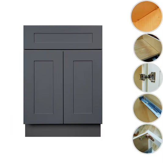 خزانات مطبخ من الخشب الصلب  - Solid wood kitchen cabinets