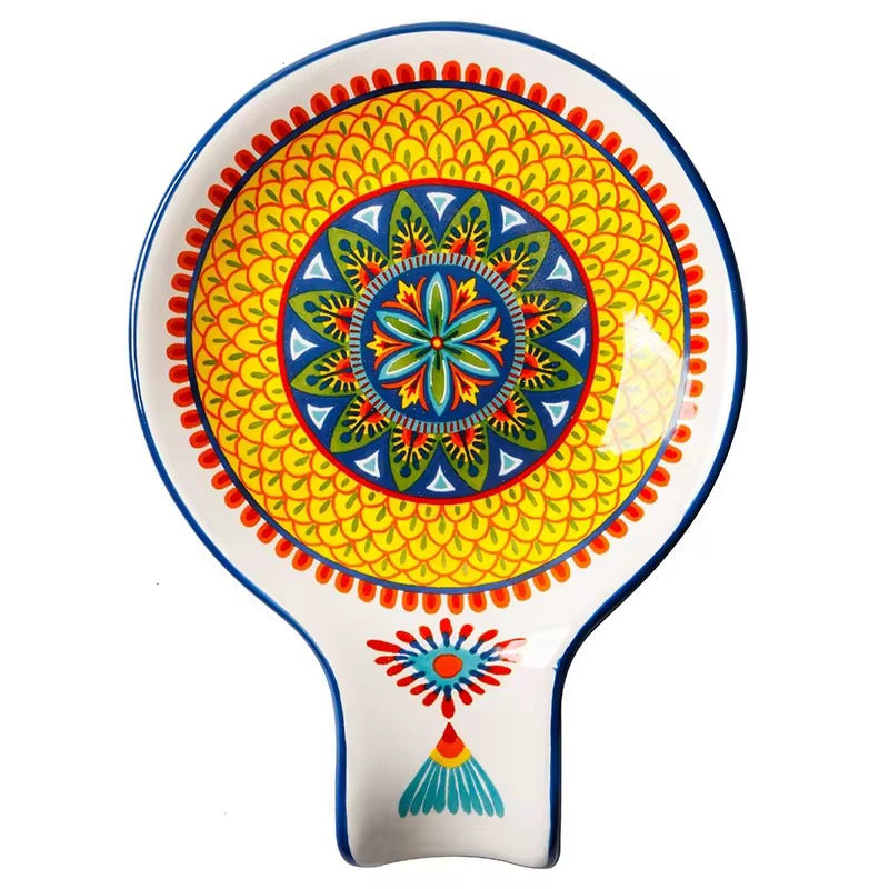 Kitchen Accessory Utensil Dishes Rack Ceramic Spoon