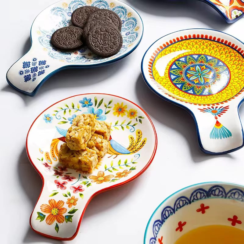 Kitchen Accessory Utensil Dishes Rack Ceramic Spoon