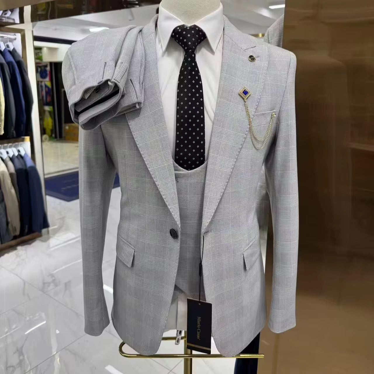 formal suit for a party