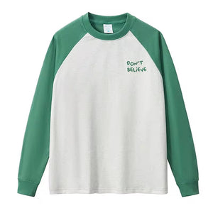 Men and women with long sleeves