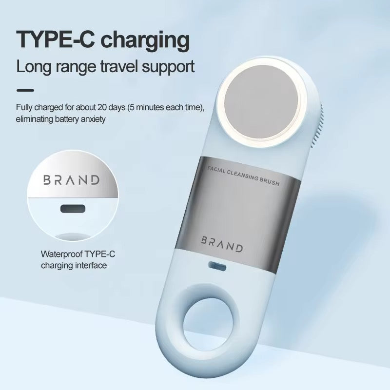 Waterproof Electric Facial Cleansing Brush