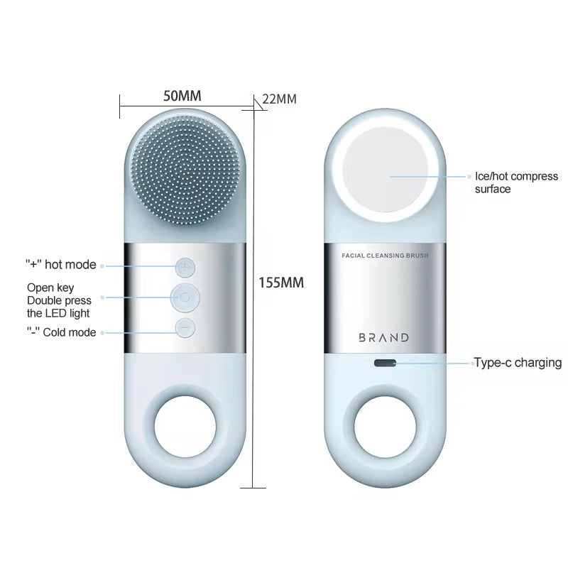 Waterproof Electric Facial Cleansing Brush