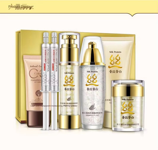 مجموعة العناية بالبشرة والتفتيح العضوي الطبيعي - Korean Natural Organic Private Label Skin Care