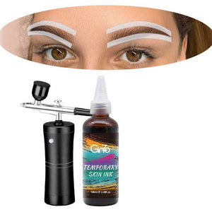 Eyebrow dye gel 