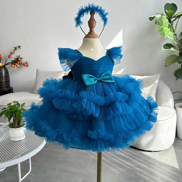 Dress Princess Dress0- فستان جنية من طبقات فستان