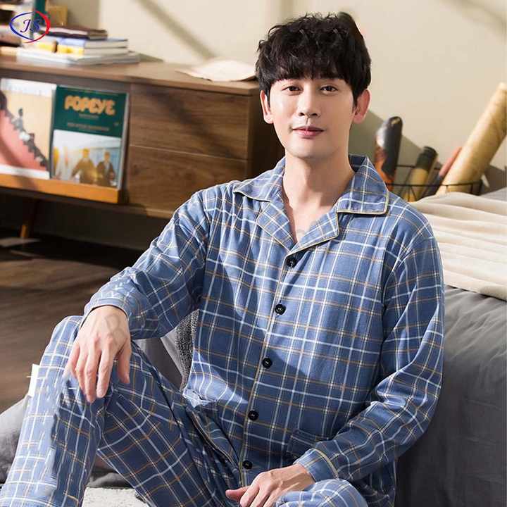 Cheap Men's Cotton Pajama Set 