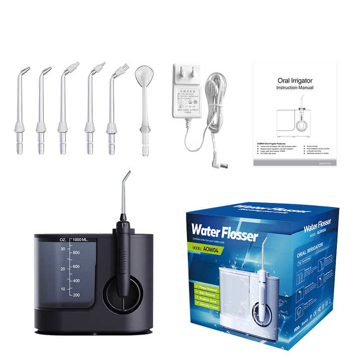 Water flosser bathroom supplies