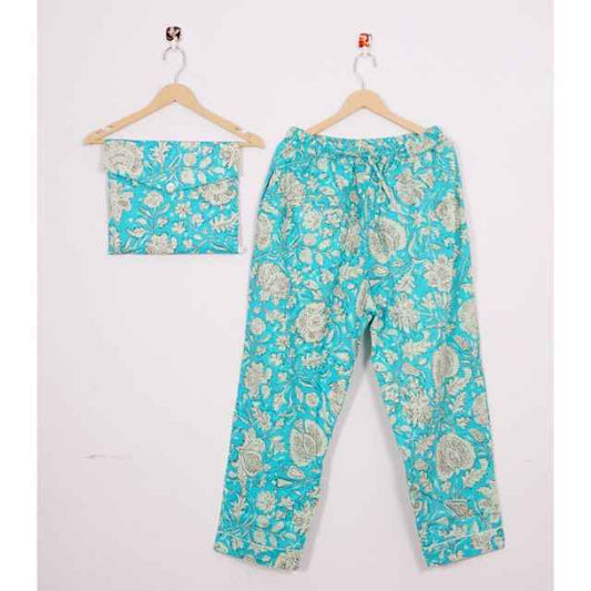 بيجامة نوم نسائية كم طويل