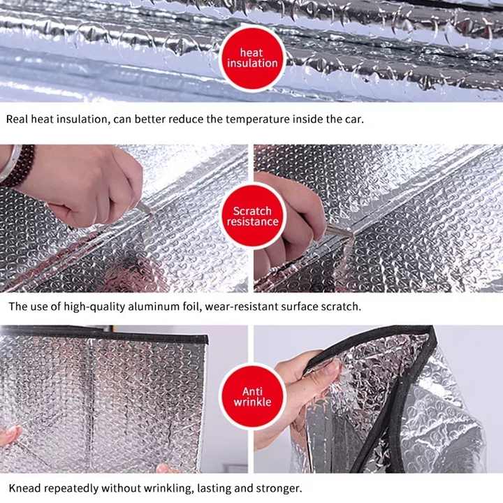 XIANGTA Custom Car Windshield Sunshade Roof Range 