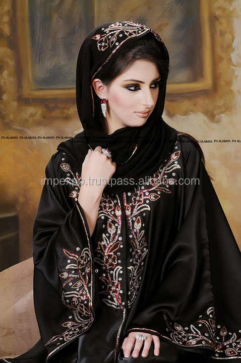Embroidery Abaya-عباية مطرزة