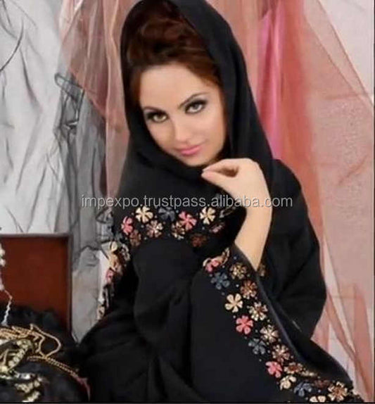 Embroidery Abaya-عباية مطرزة