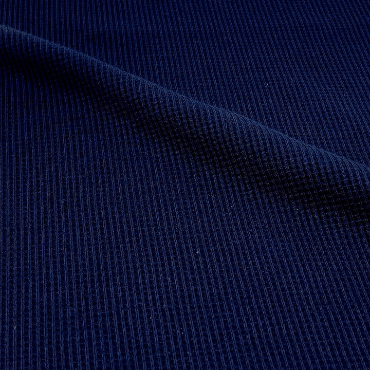 Dye Waffle Fabric with Wicking Finishتصميم عصري 65% بوليستر 35% قطن