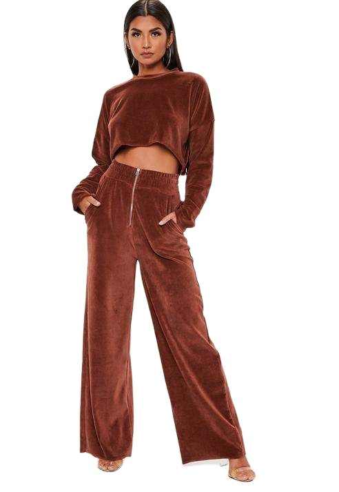 velvet pajama set