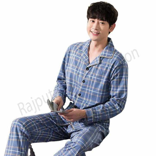 Cheap Men's Cotton Pajama Set 