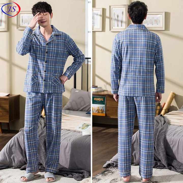 Cheap Men's Cotton Pajama Set 