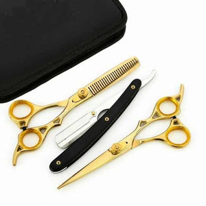 Hair Cutting Scissors Shears Kit Set-أدوات قص الشعر