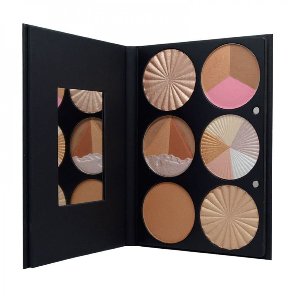 بوتيك ام ريناد \ باليت الإضاءة البودر وأحمر الخدود - أون ذا جلو من اوفرا.